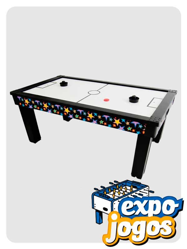 Mesa de air game para aluguel em eventos corporativos e ativações de marca em São Paulo – ExpoJogos.